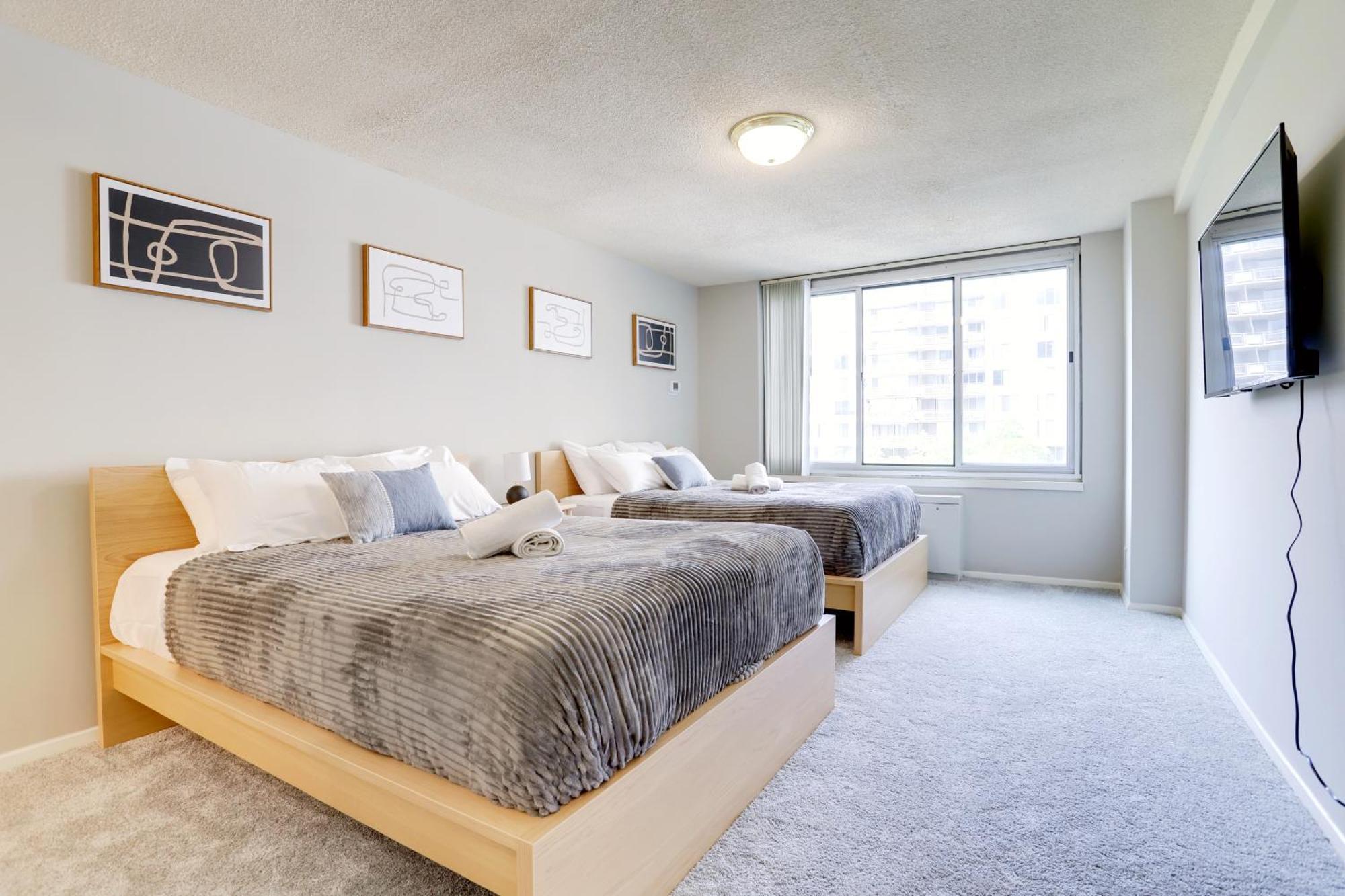 Apartment At Crystal City With Gym Arlington Kültér fotó